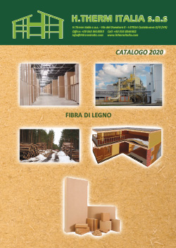 Catalogo 2020 - Fibra di legno